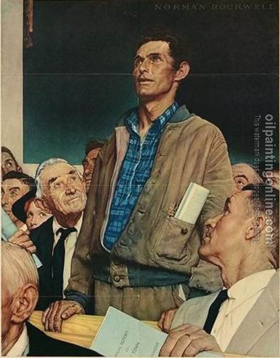 Rockwell, Norman - Freedom of Speech